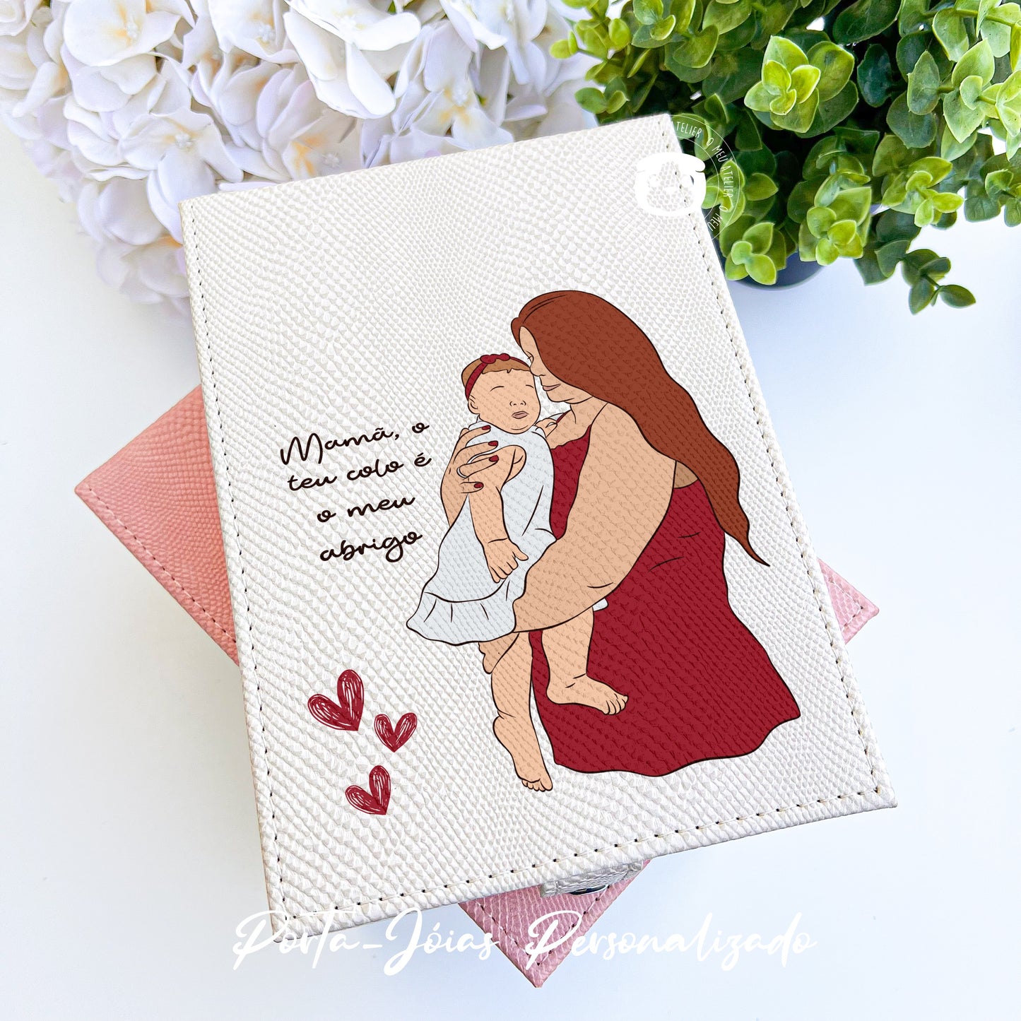 Guarda Jóias 2 em 1 personalizado - Ilustração OFERTA