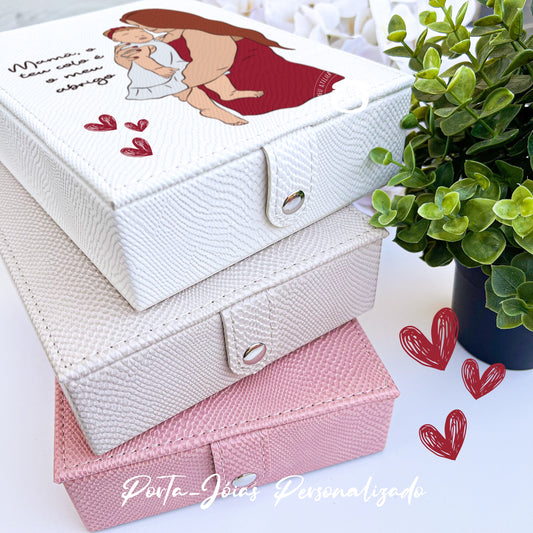 Guarda Jóias 2 em 1 personalizado - Ilustração OFERTA