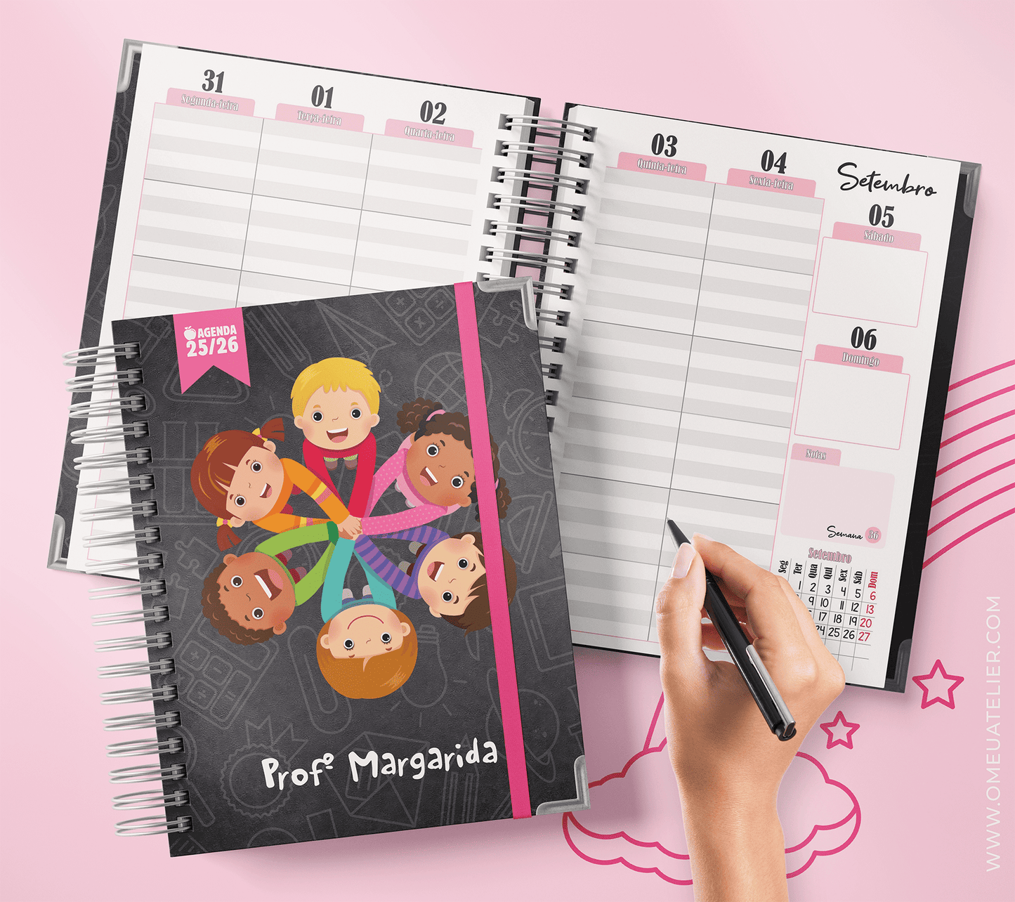 Agenda Semanal Personalizada para Professores