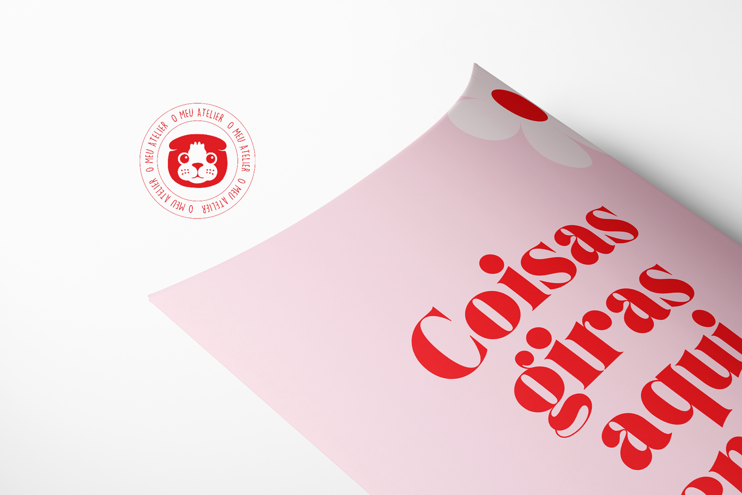 Caixa Formato Travesseiro Personalizada "Sweet"