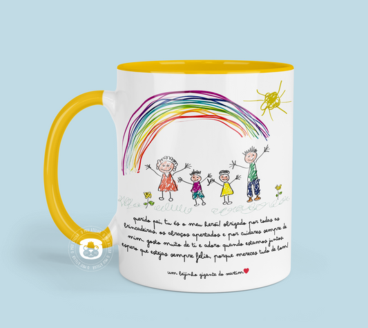 Caneca Personalizada com Desenho do Filho(a)