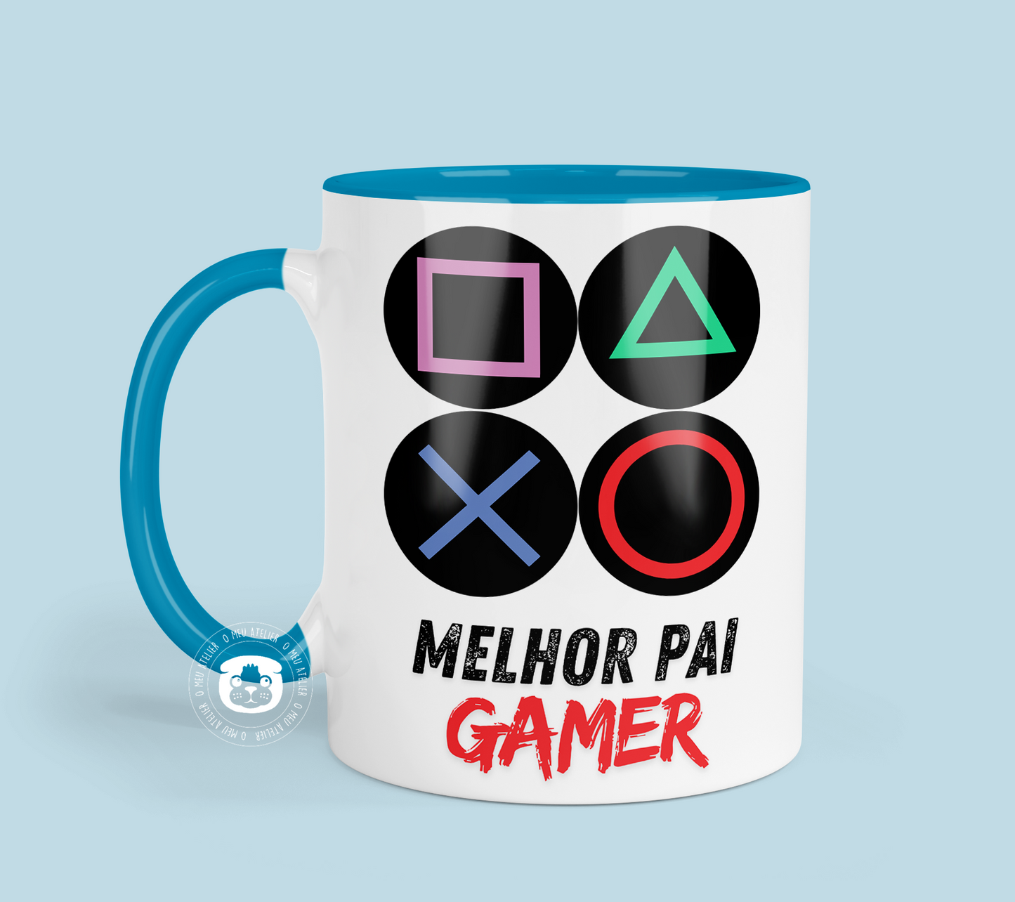 Caneca Personalizada "Melhor Pai Gamer"