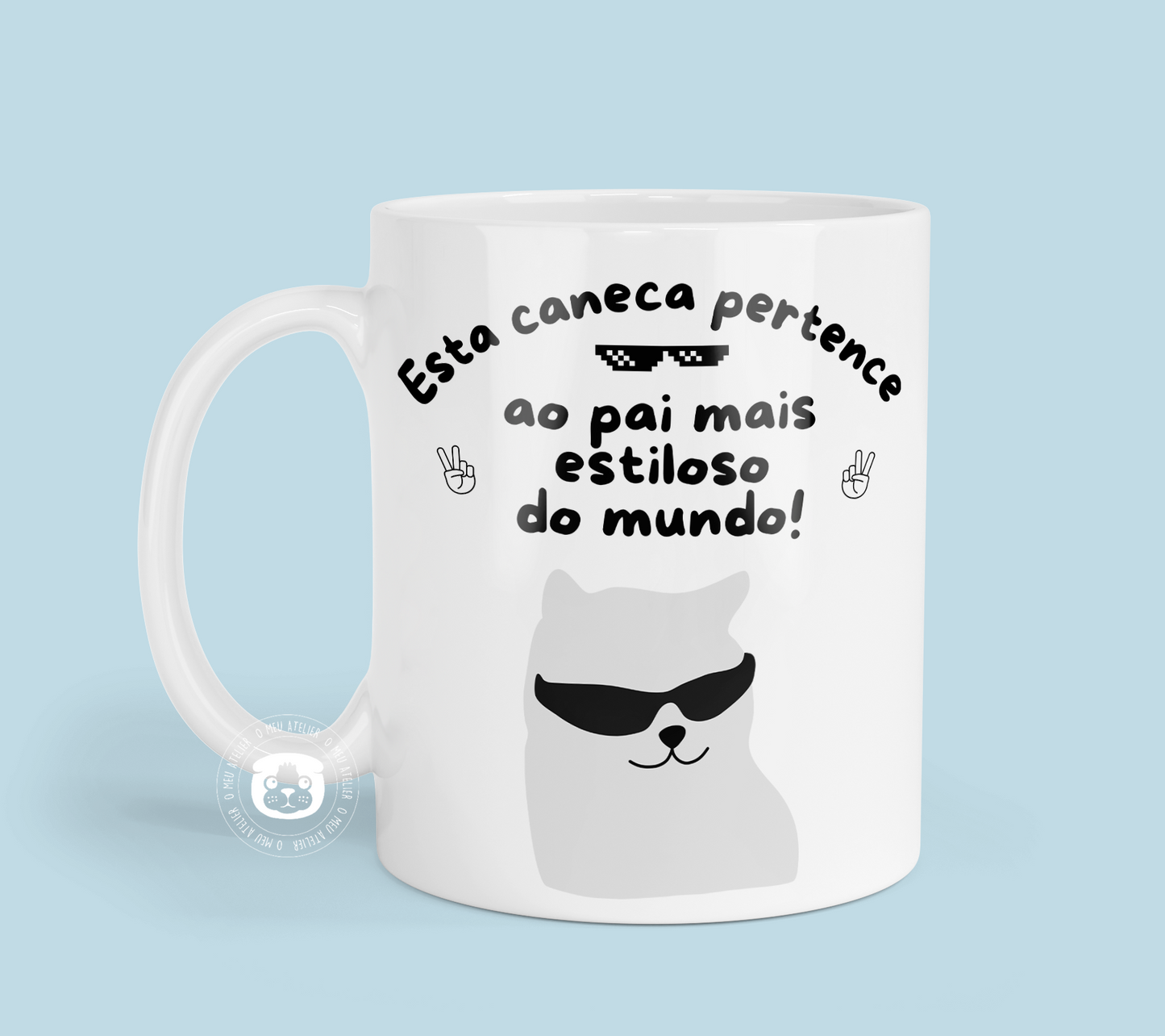 Caneca Personalizada "Pai mais estiloso do Mundo!"