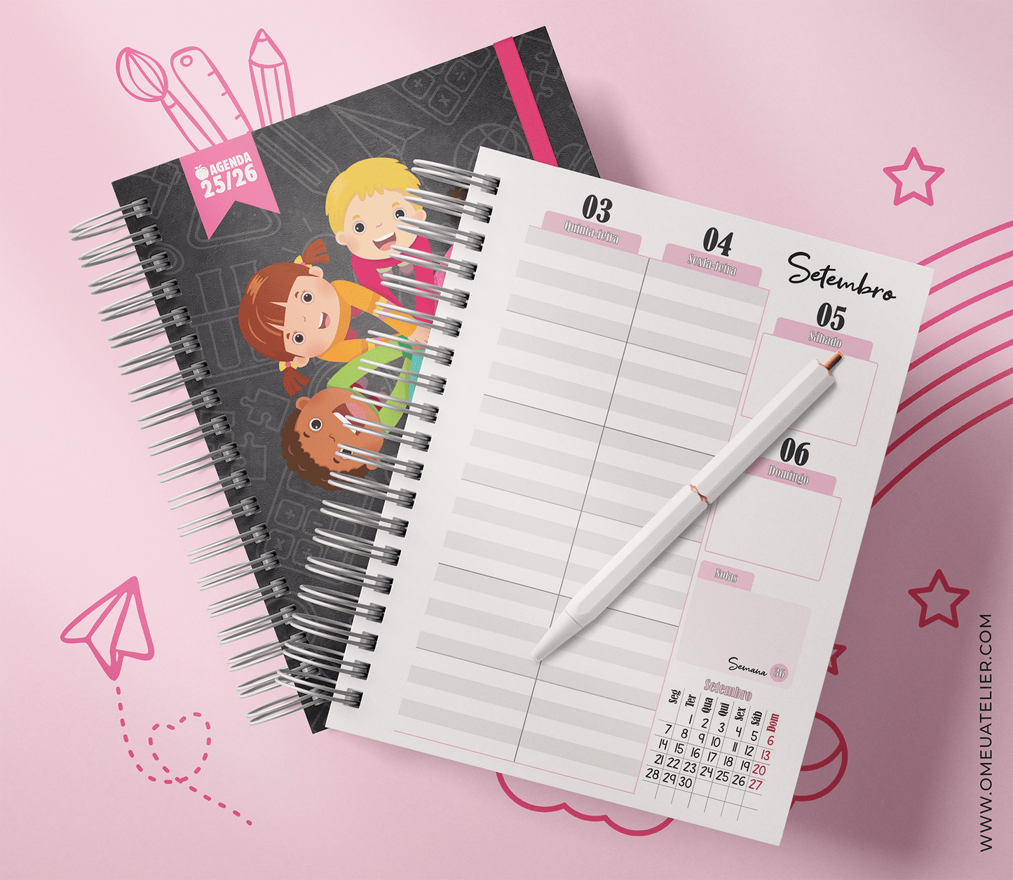 Agenda Semanal Personalizada para Professores