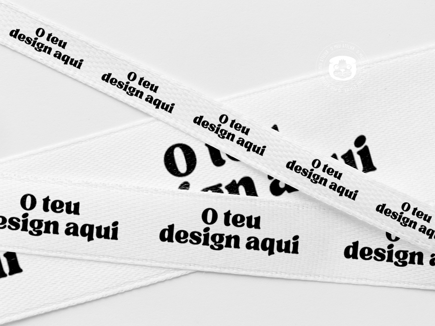 Fitas de Cetim Personalizadas - O teu Design