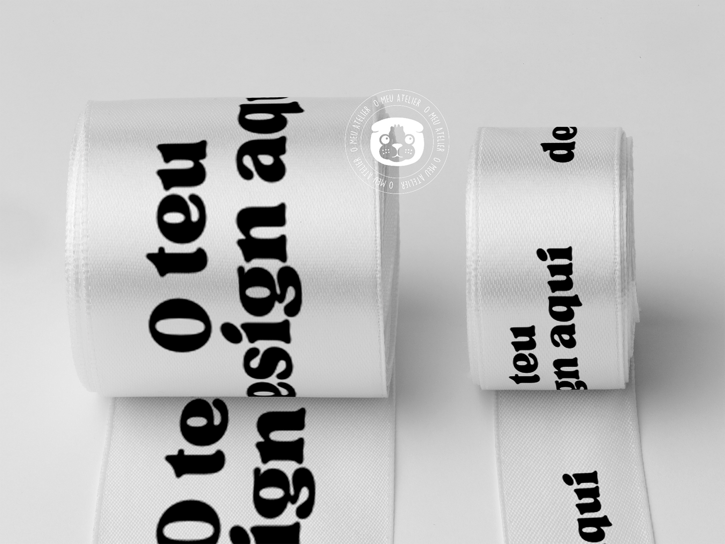 Fitas de Cetim Personalizadas - O teu Design