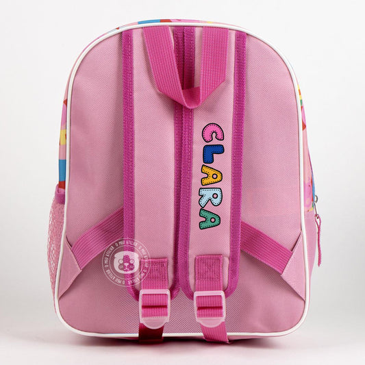 Mochila Infantil 3D Peppa Pig Personalizada com Nome