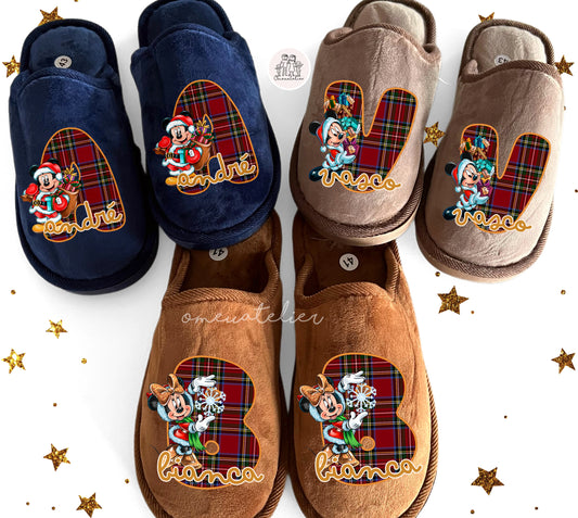 Chinelos Camurcina personalizados “M&M”