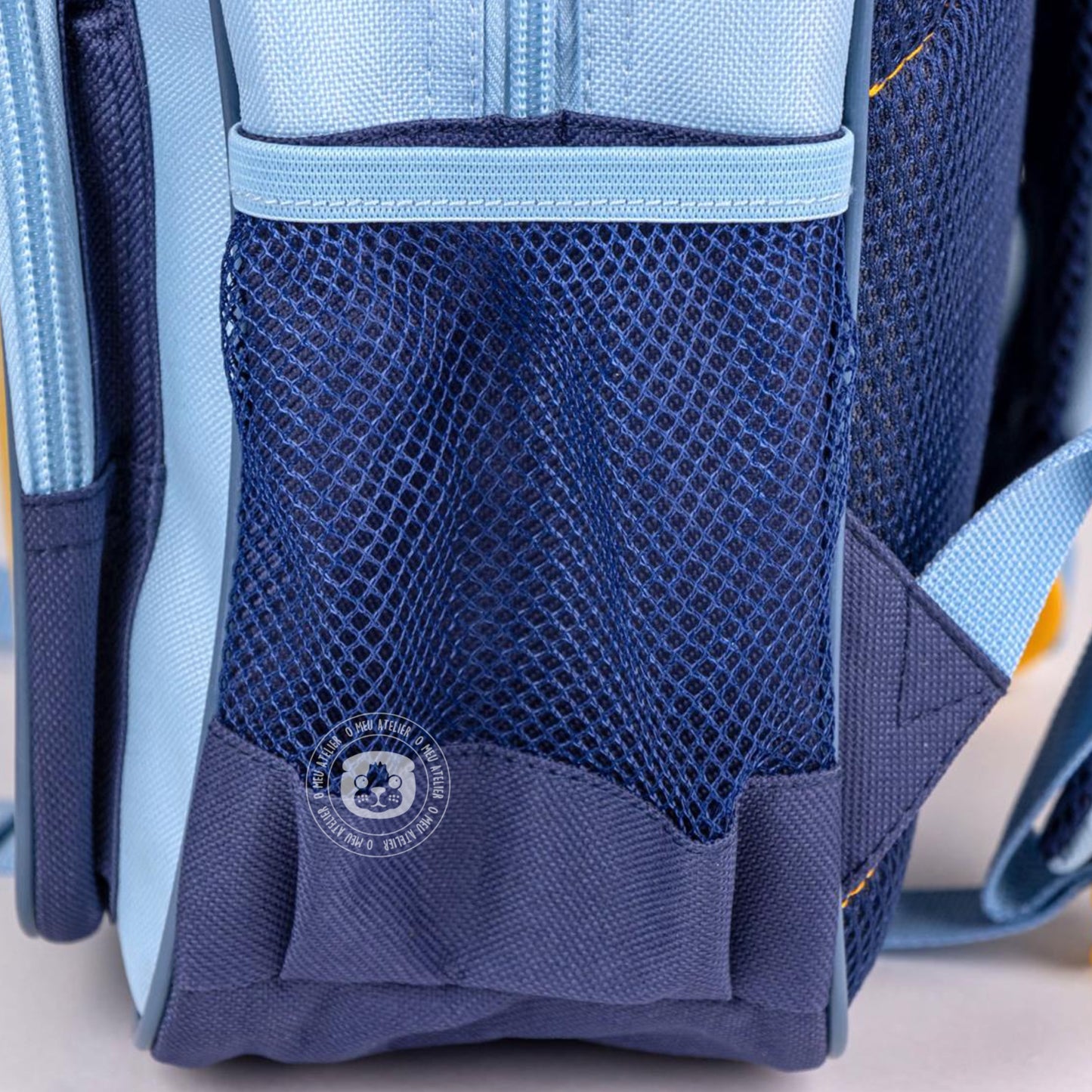 Mochila Escolar Bluey – Tamanho Médio – Personalizada com Nome