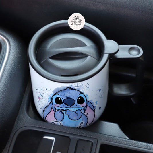 Caneca de viagem térmica “Stitch”