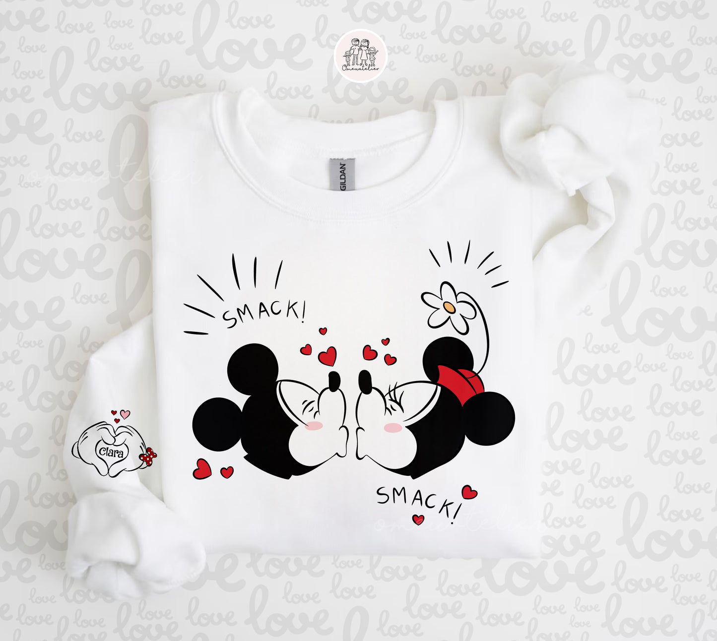 Camisola Personalizada “M&M” especial dia dos namorados