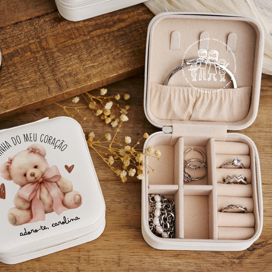 Porta-Jóias personalizado “Madrinha do meu coração”