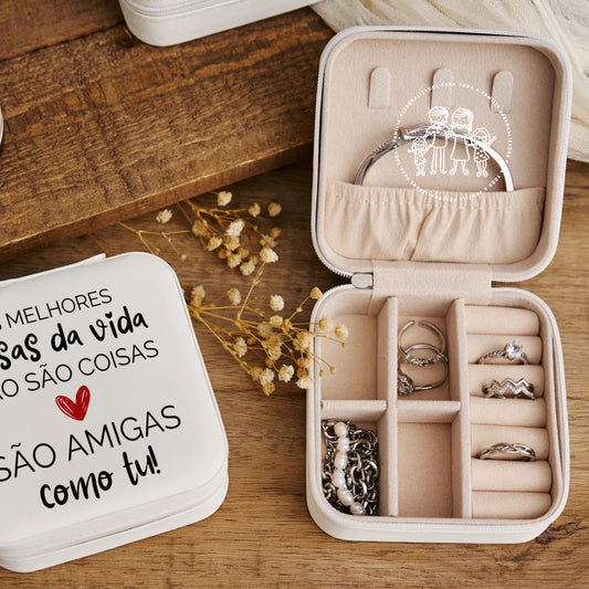 Porta-Jóias personalizado “Amigas como tu”