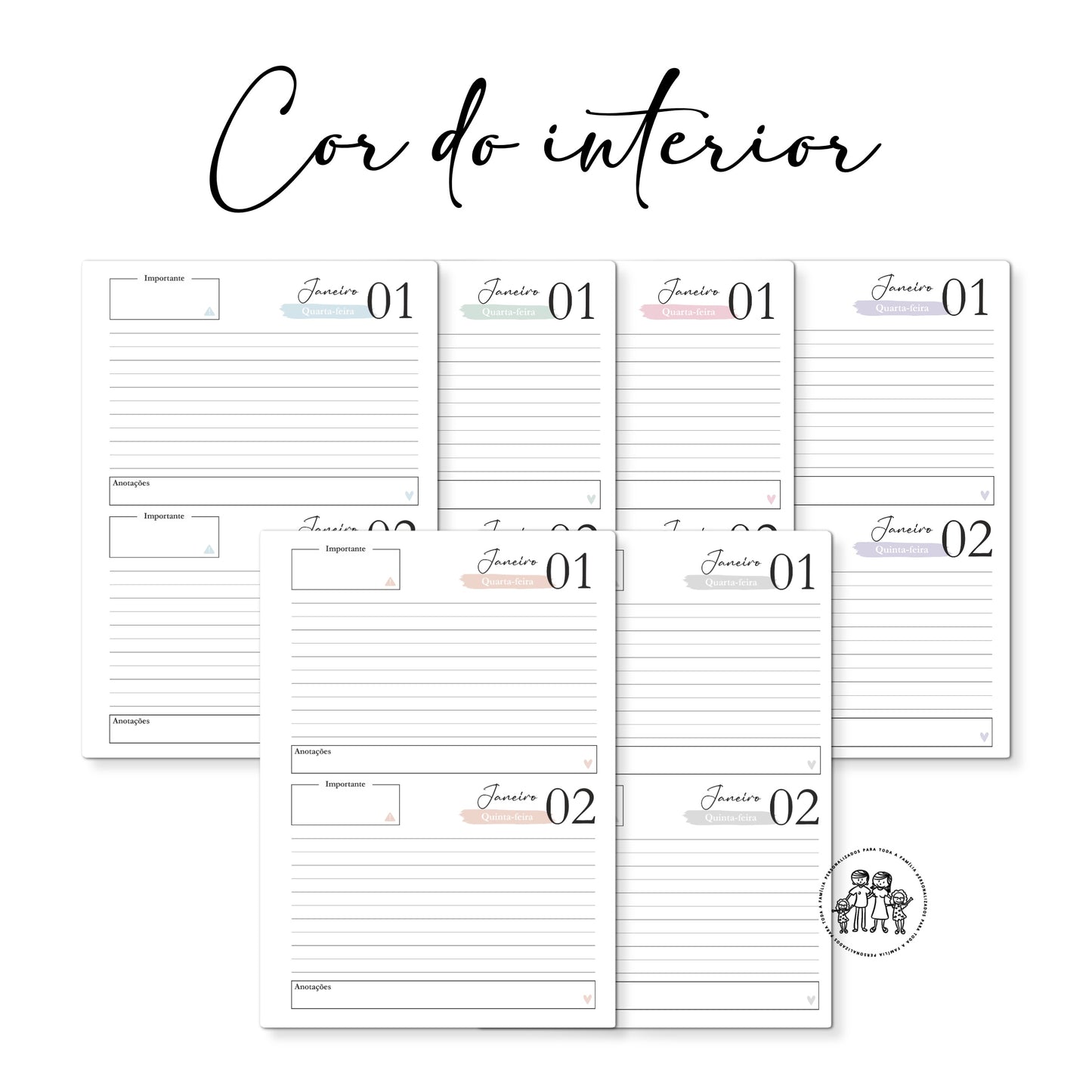 Agenda Personalizada “Amigos Mágicos“