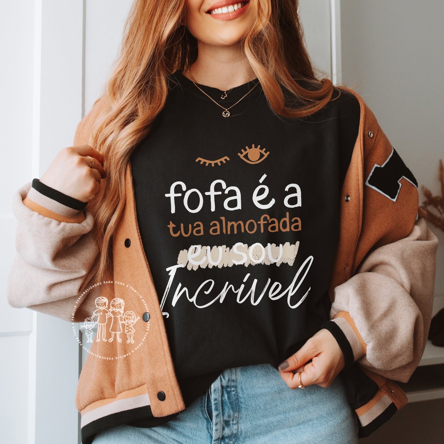 T-shirt “Fofa é a tua almofada…”