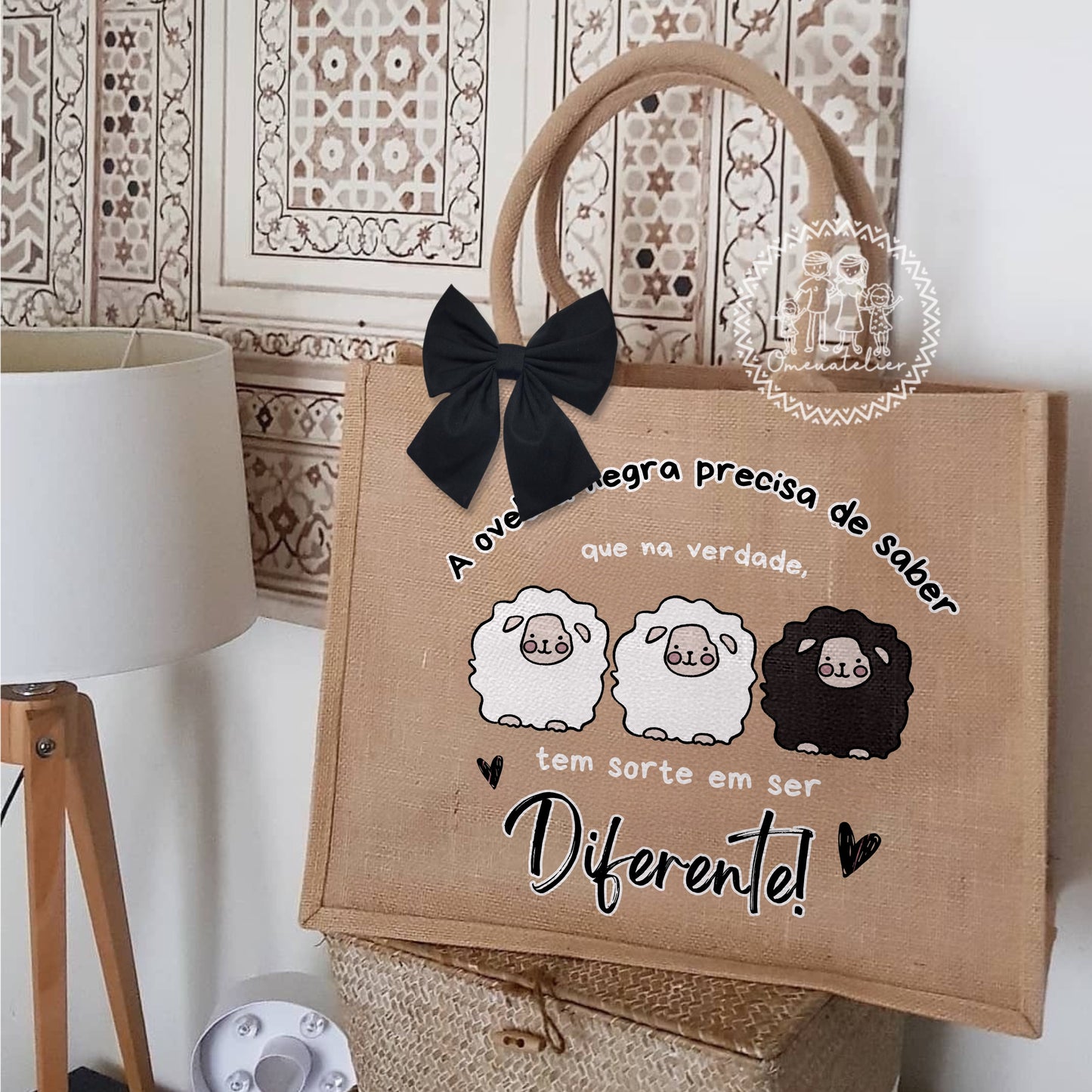 Saco de Juta “Ovelha Negra”