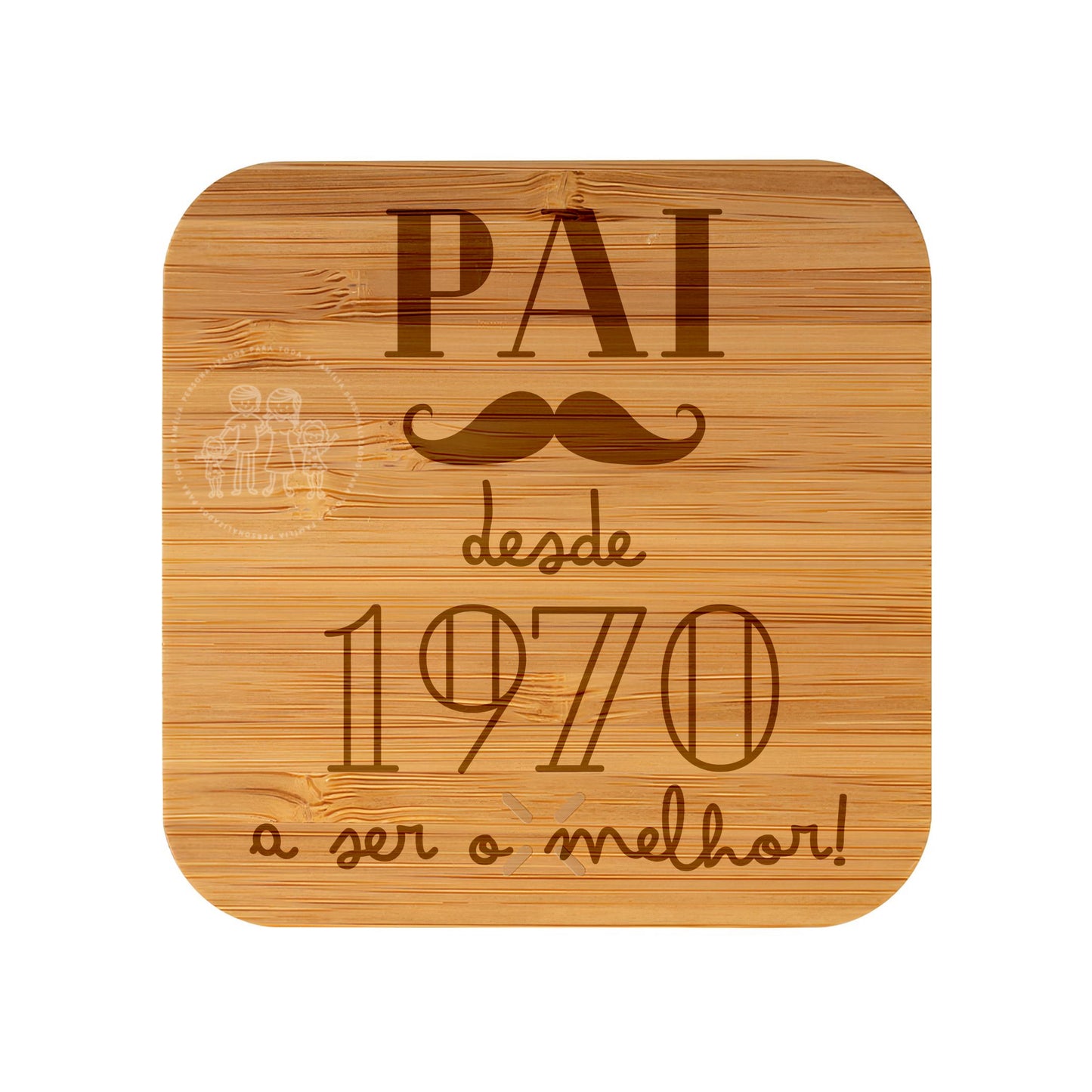 Carregador Wireless Personalizado “Pai desde… A ser o Melhor!”