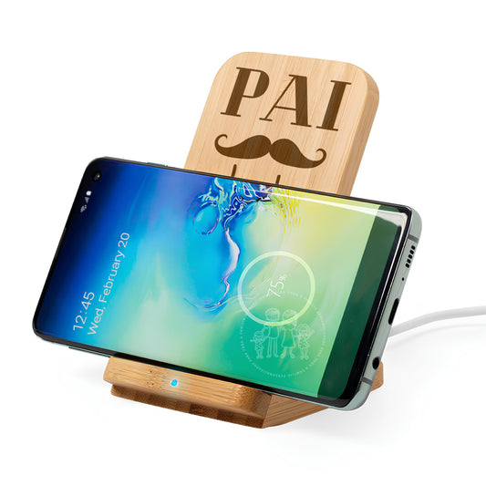 Carregador Wireless Personalizado “Pai desde… A ser o Melhor!”