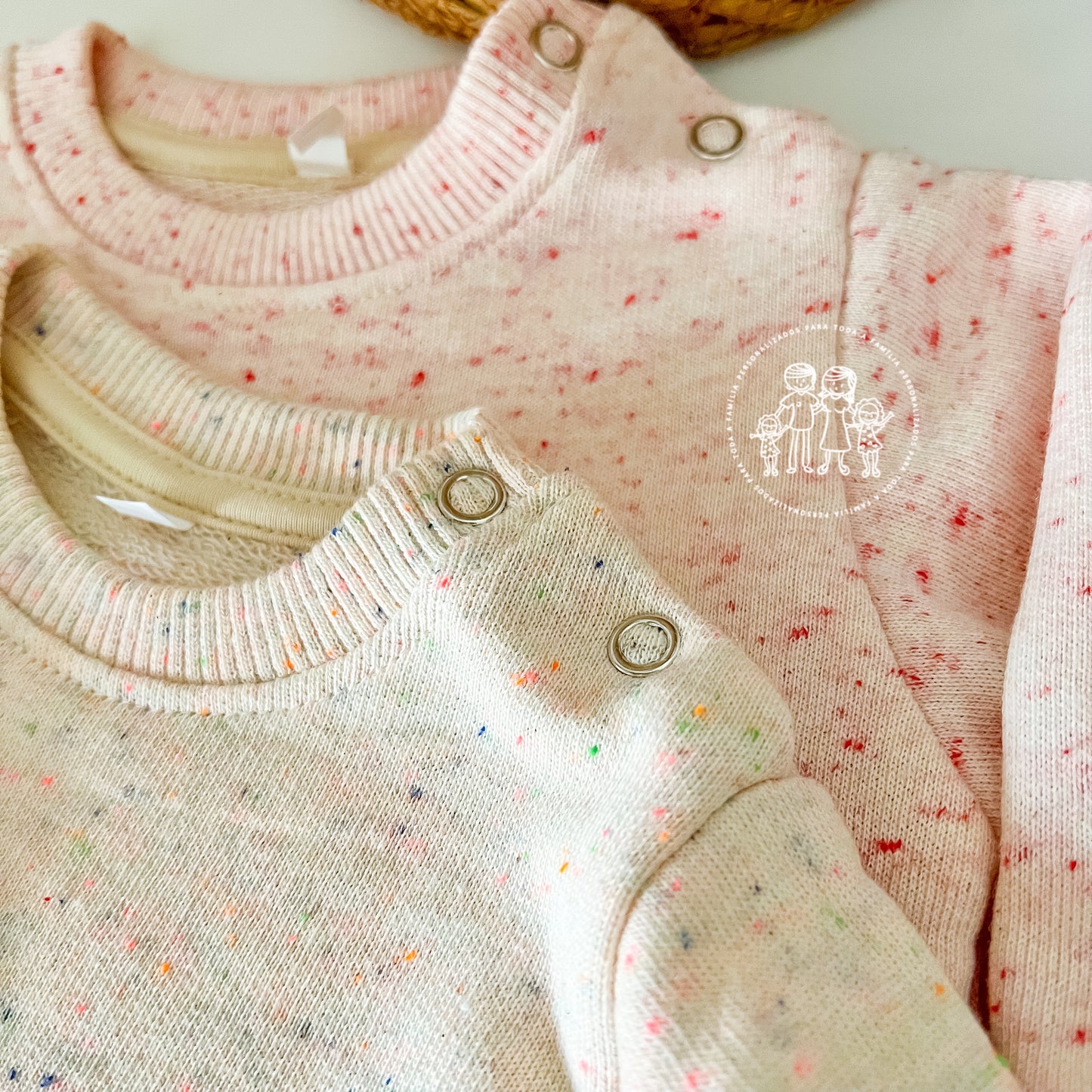 Sweatshirt bebé “Letra Floral”