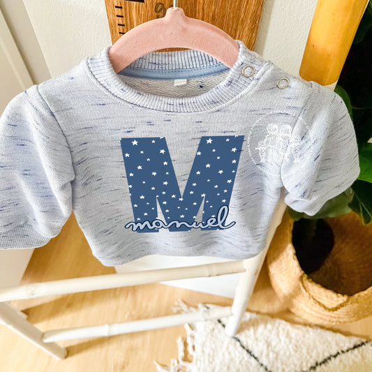 Sweatshirt bebé “Inical Menino”