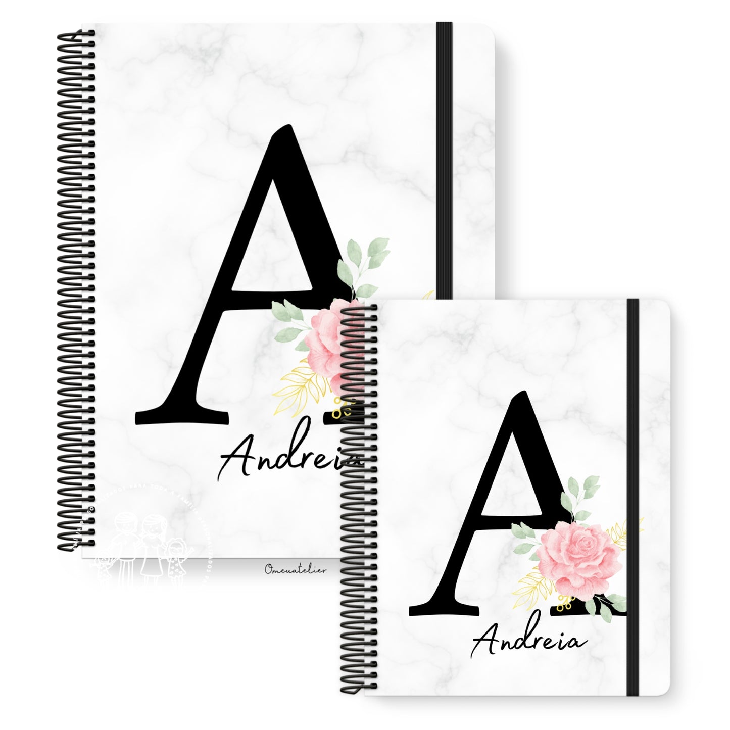 Caderno personalizado A4 e A5