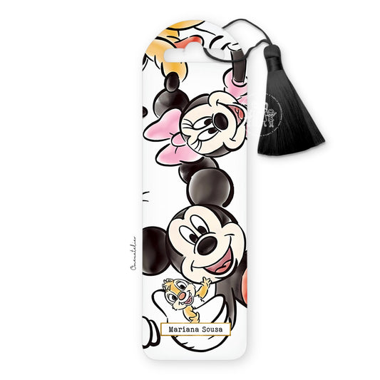 Marcador de páginas personalizado "Amigos Mágicos"