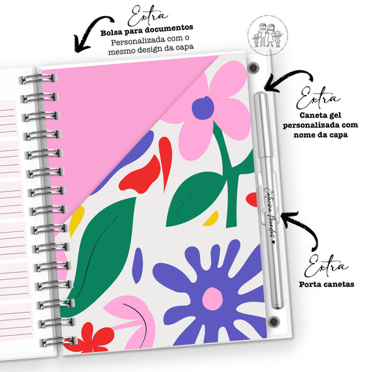 Agenda Personalizada “Flores de Verão“