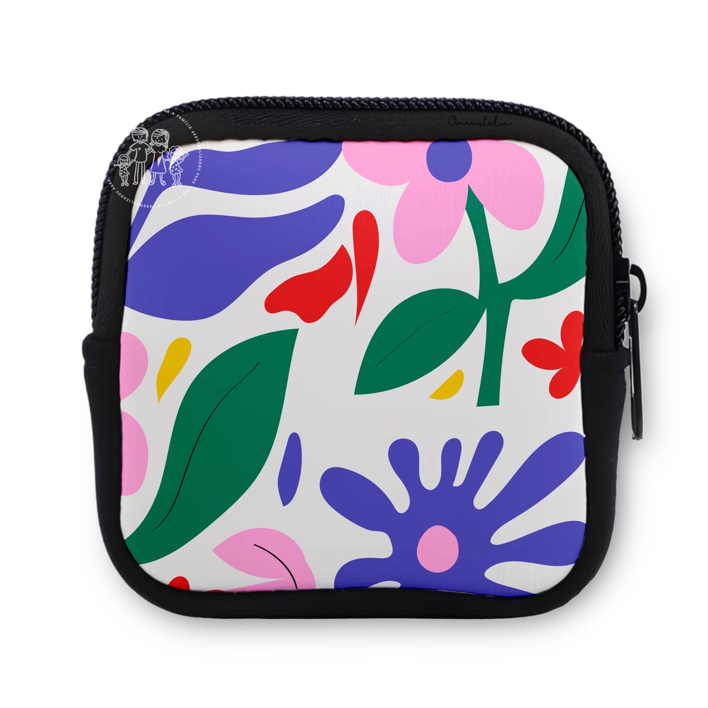 Bolsa para Auriculares personalizada "Flores de Verão"