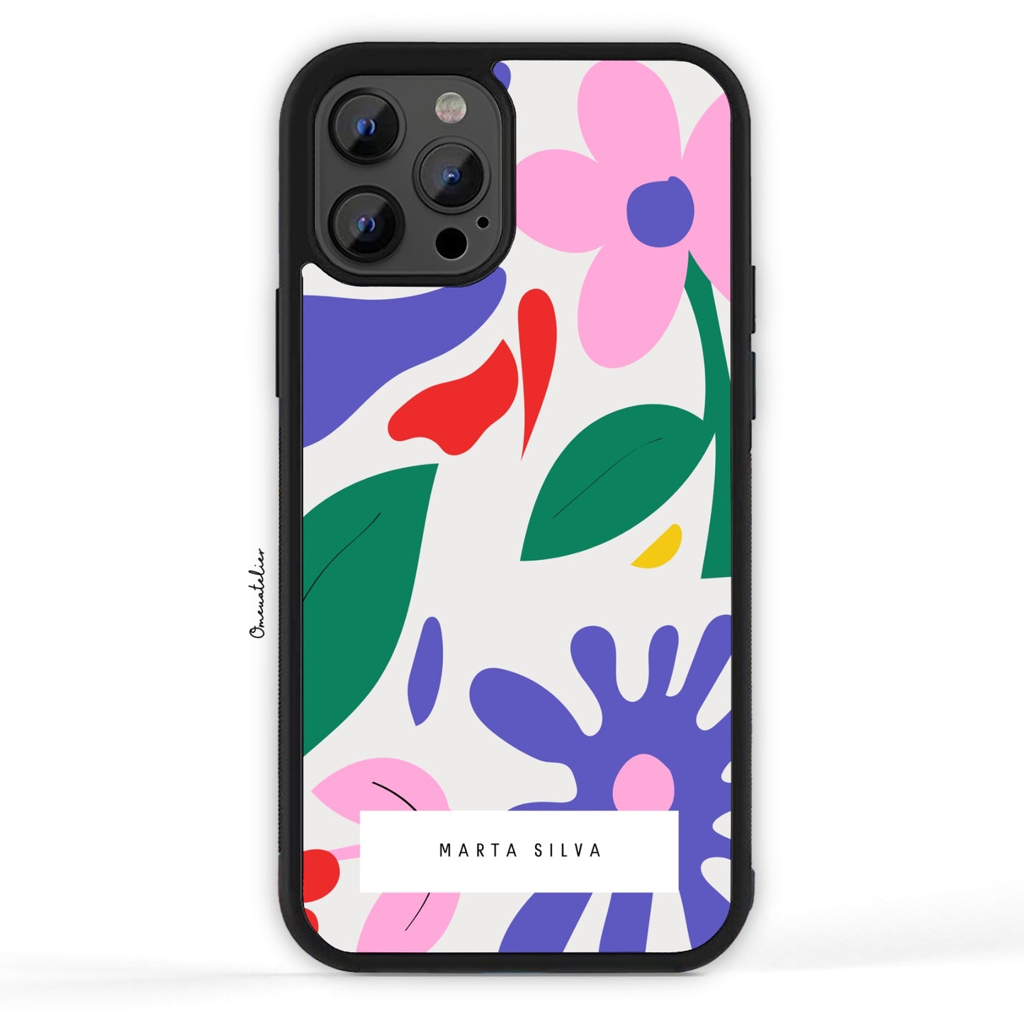 Capa para telemóvel personalizada "Flores de Verão"