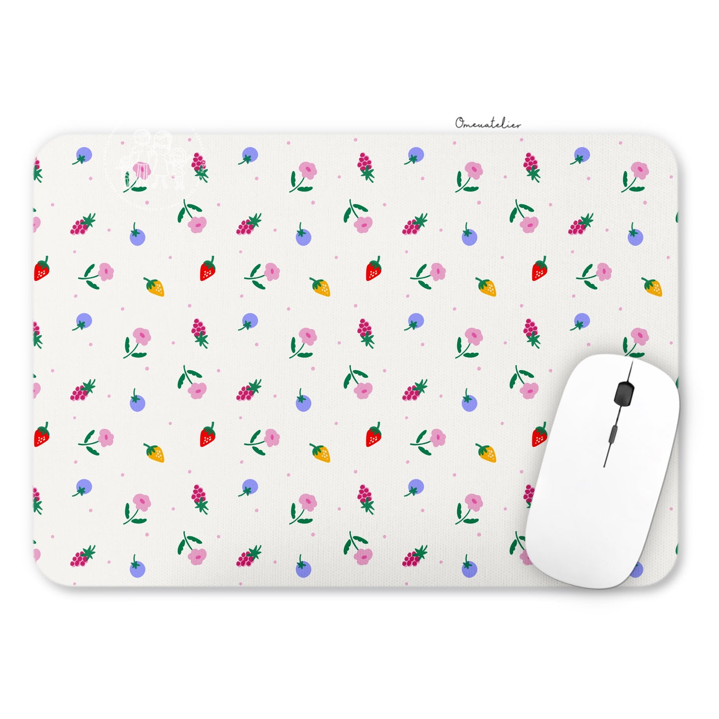 Tapete de rato personalizado "Frutas"