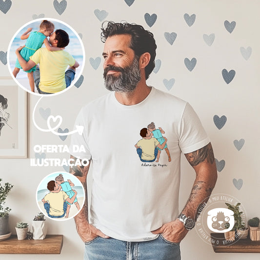 T-shirt personalizada “Ilustração” OFERTA ILUSTRAÇÃO DIGITAL