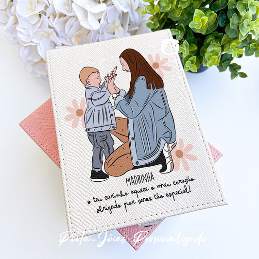 Guarda Jóias 2 em 1 personalizado - Ilustração OFERTA