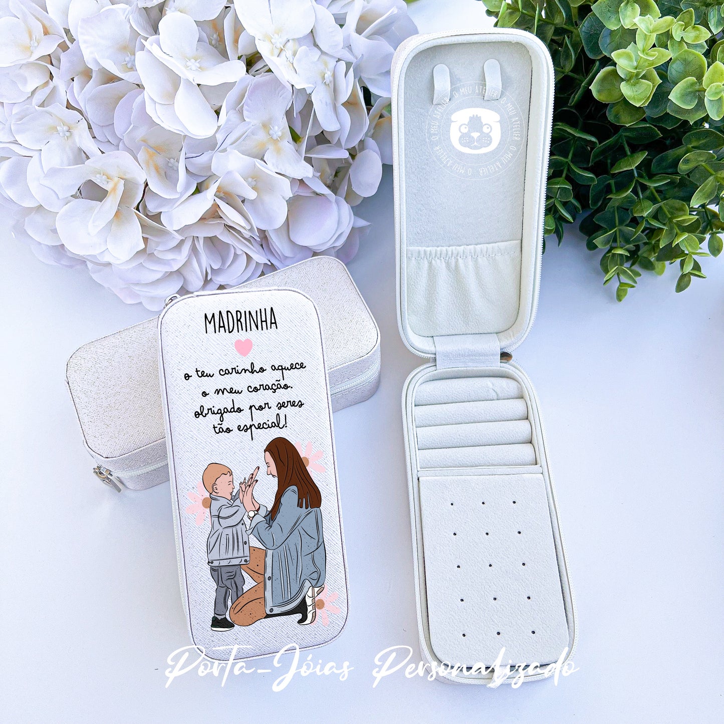 Guarda Jóias personalizado - Ilustração OFERTA