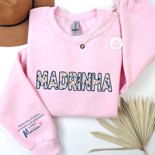 Sweatshirt personalizada “Madrinha”
