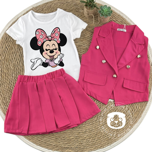 Conjunto de Menina 3 Peças Personalizado