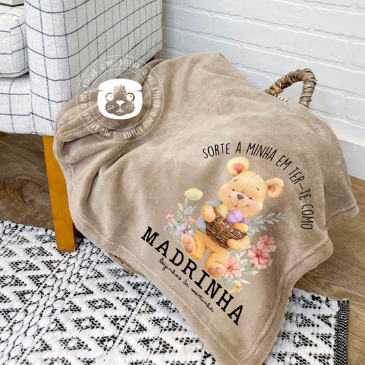Manta Personalizada “Madrinha”