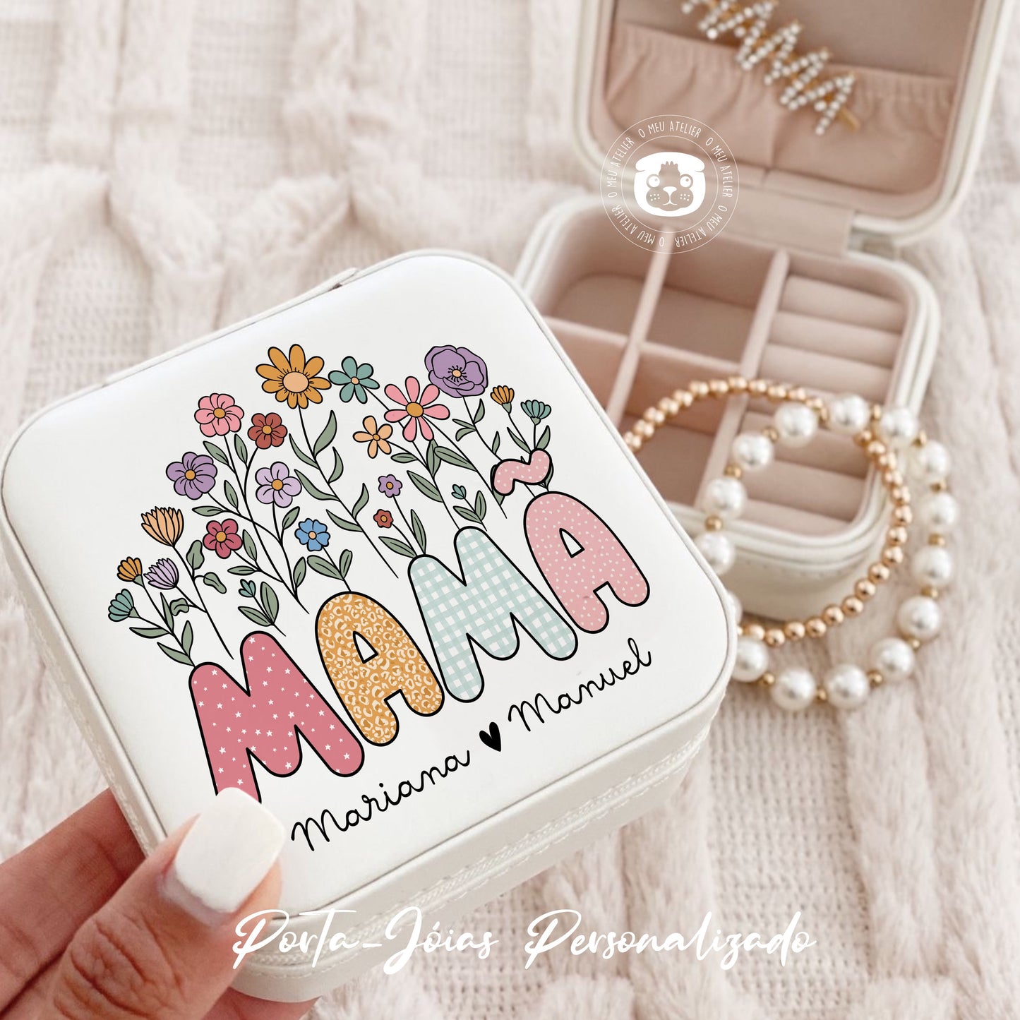 Porta-Jóias personalizado - Mamã