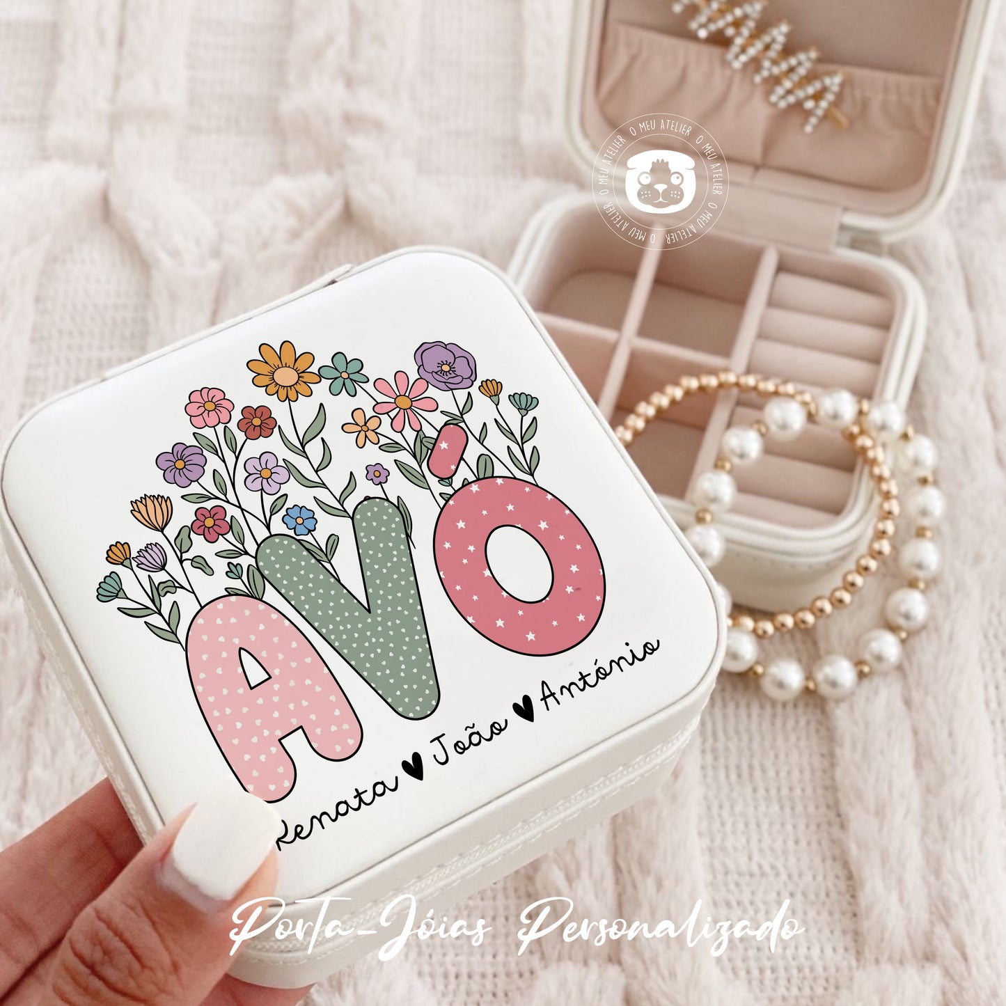 Porta-Jóias personalizado - Avó