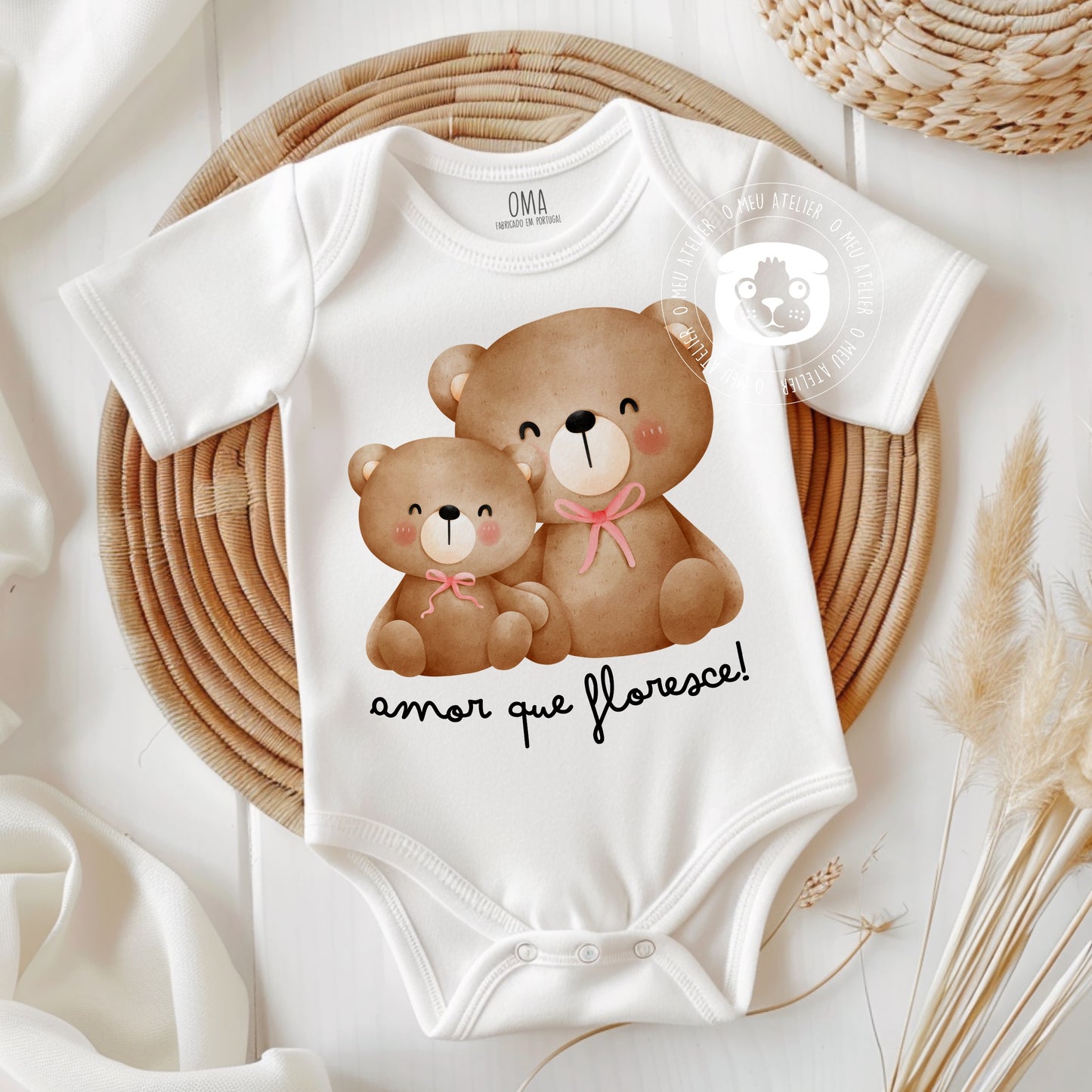 T-shirts Mãe e Filha com Nome Personalizado