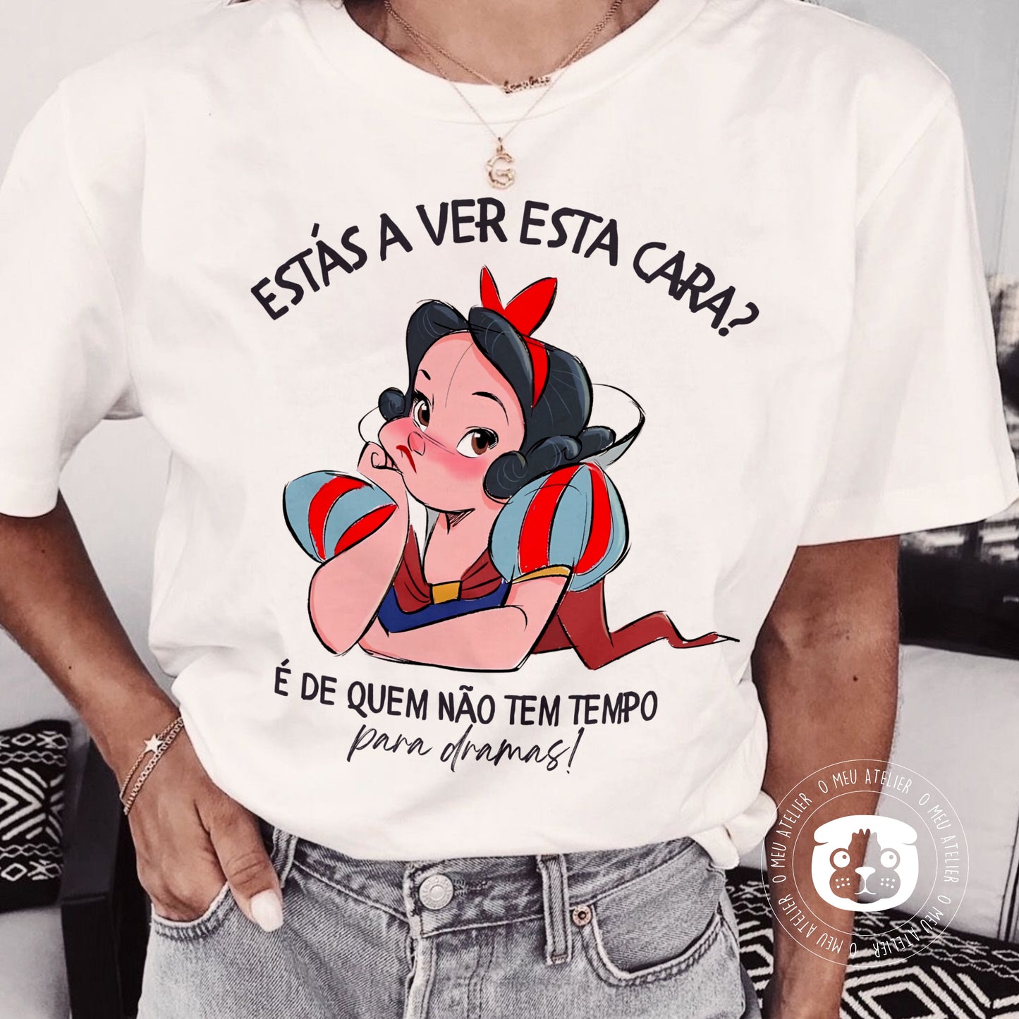 T-shirt “Estás a ver esta cara?”
