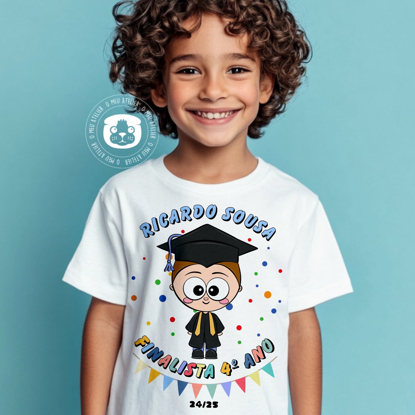 T-shirt Finalistas 2025 Personalizada