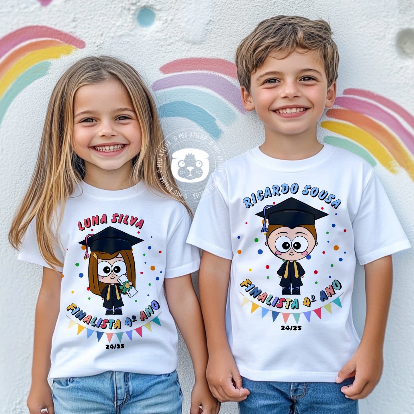 T-shirt Finalistas 2025 Personalizada