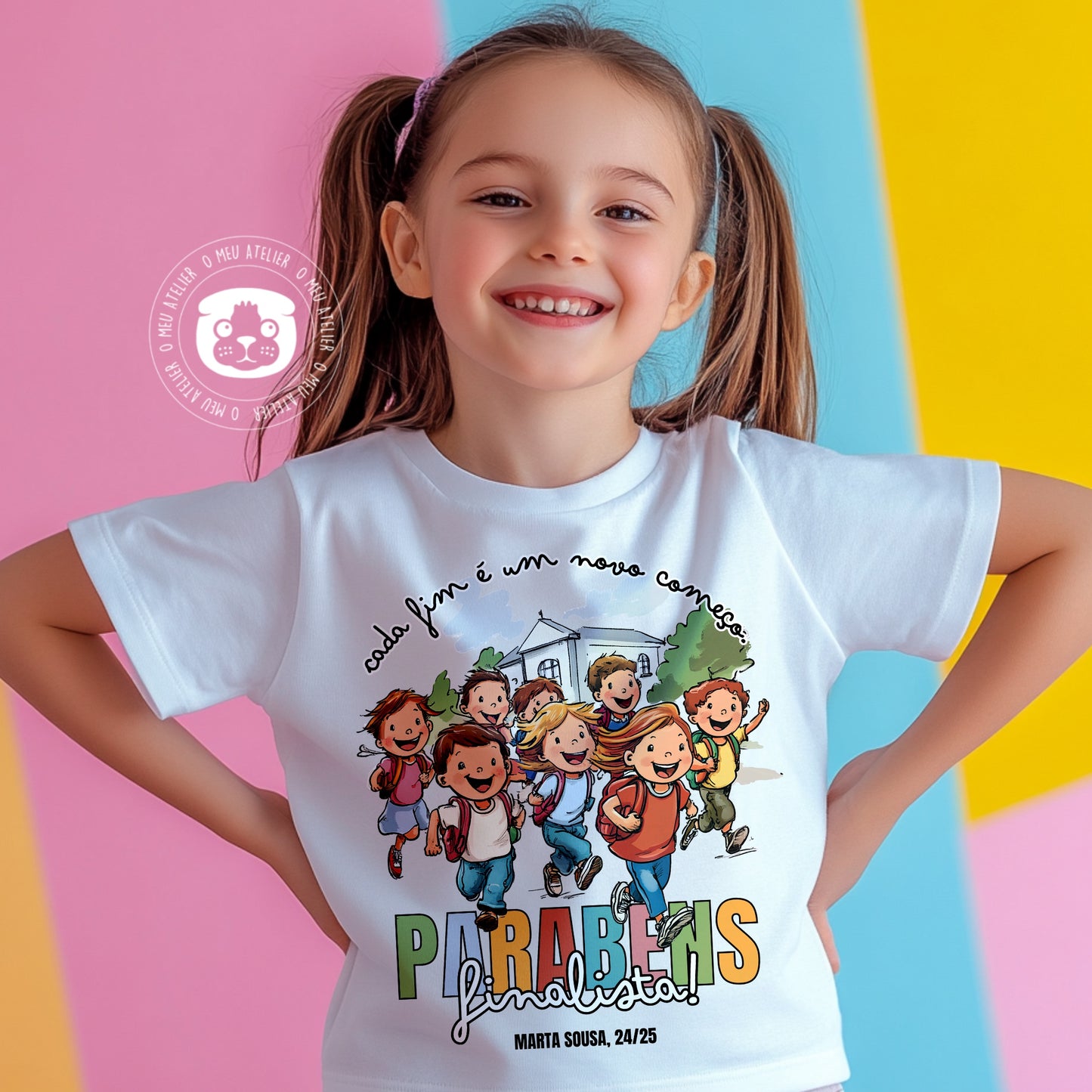 T-shirt Finalistas 2025 Personalizada