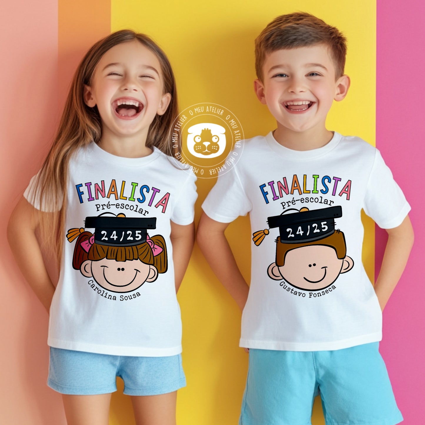 T-shirt Finalistas 2025 Personalizada