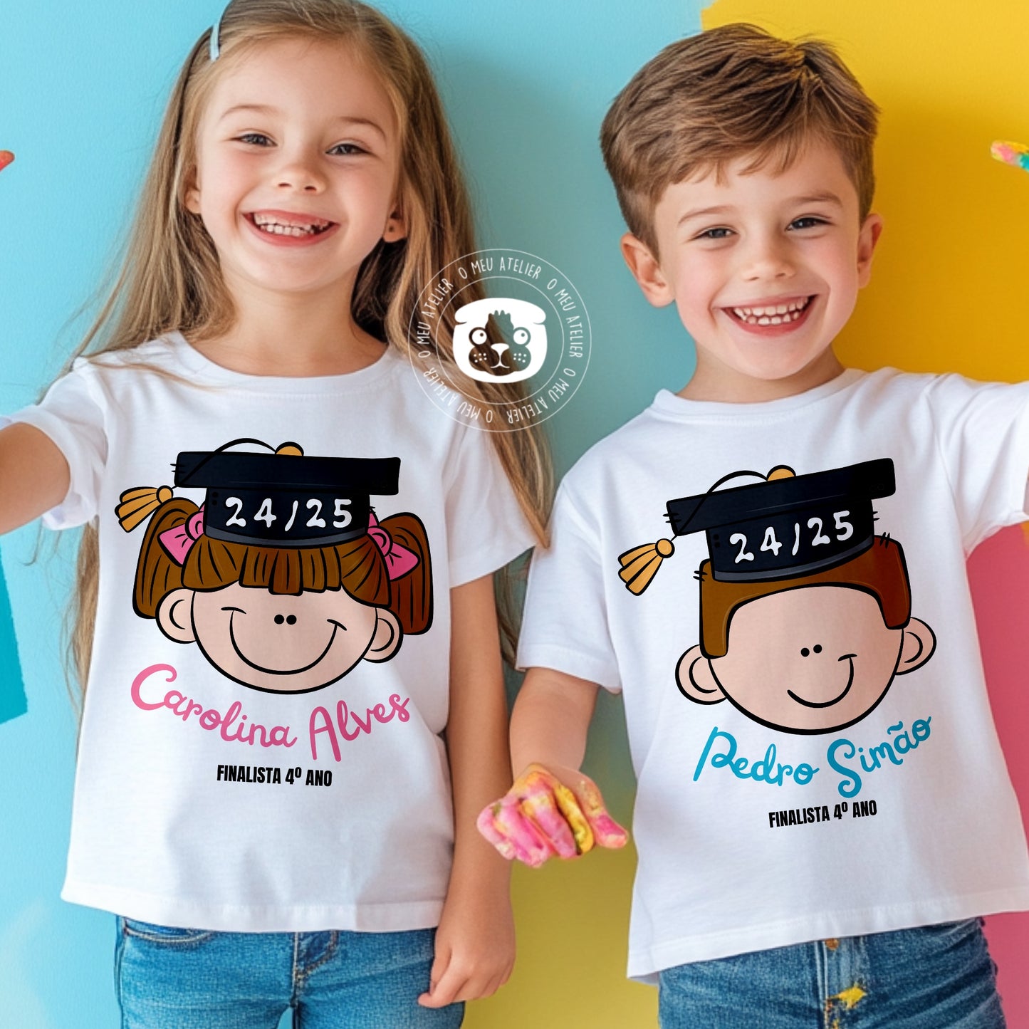 T-shirt Finalistas 2025 Personalizada