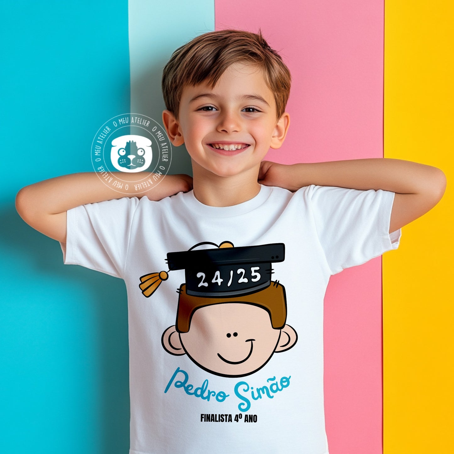 T-shirt Finalistas 2025 Personalizada