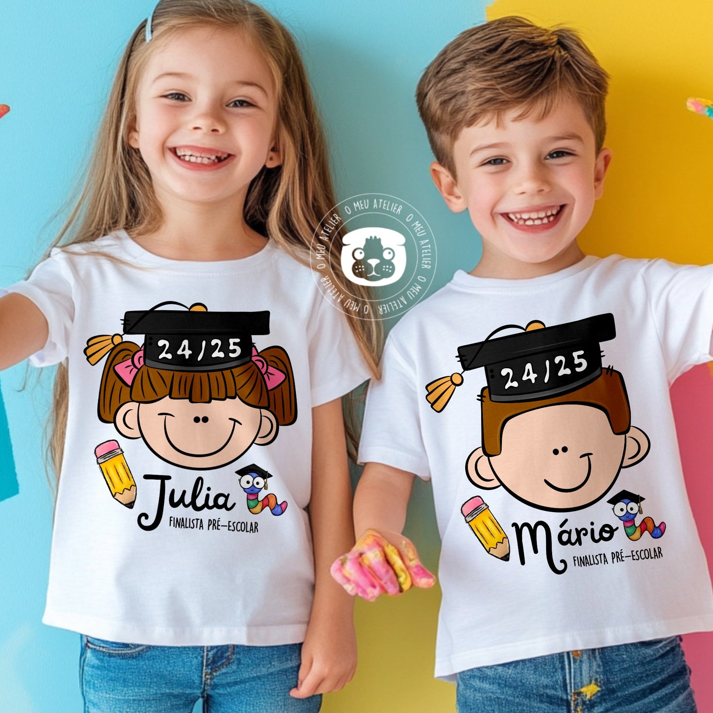 T-shirt Finalistas 2025 Personalizada