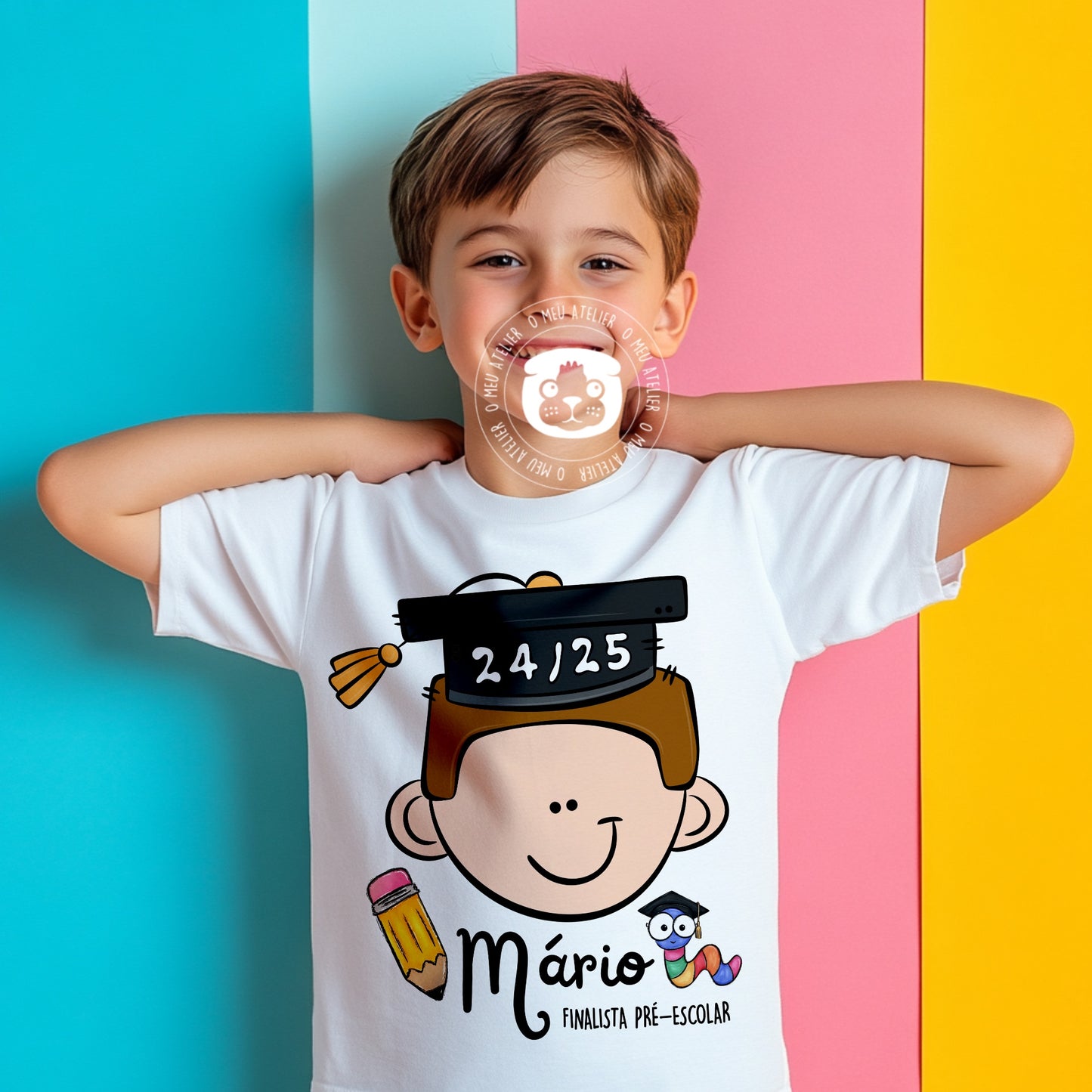 T-shirt Finalistas 2025 Personalizada