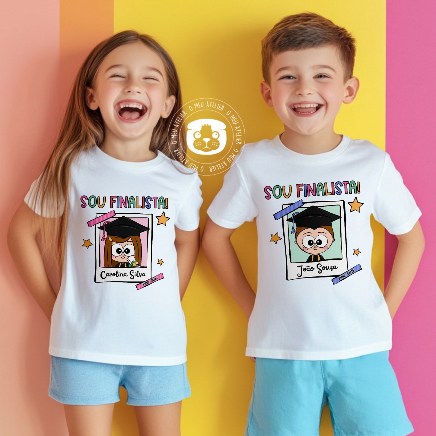 T-shirt Finalistas 2025 Personalizada