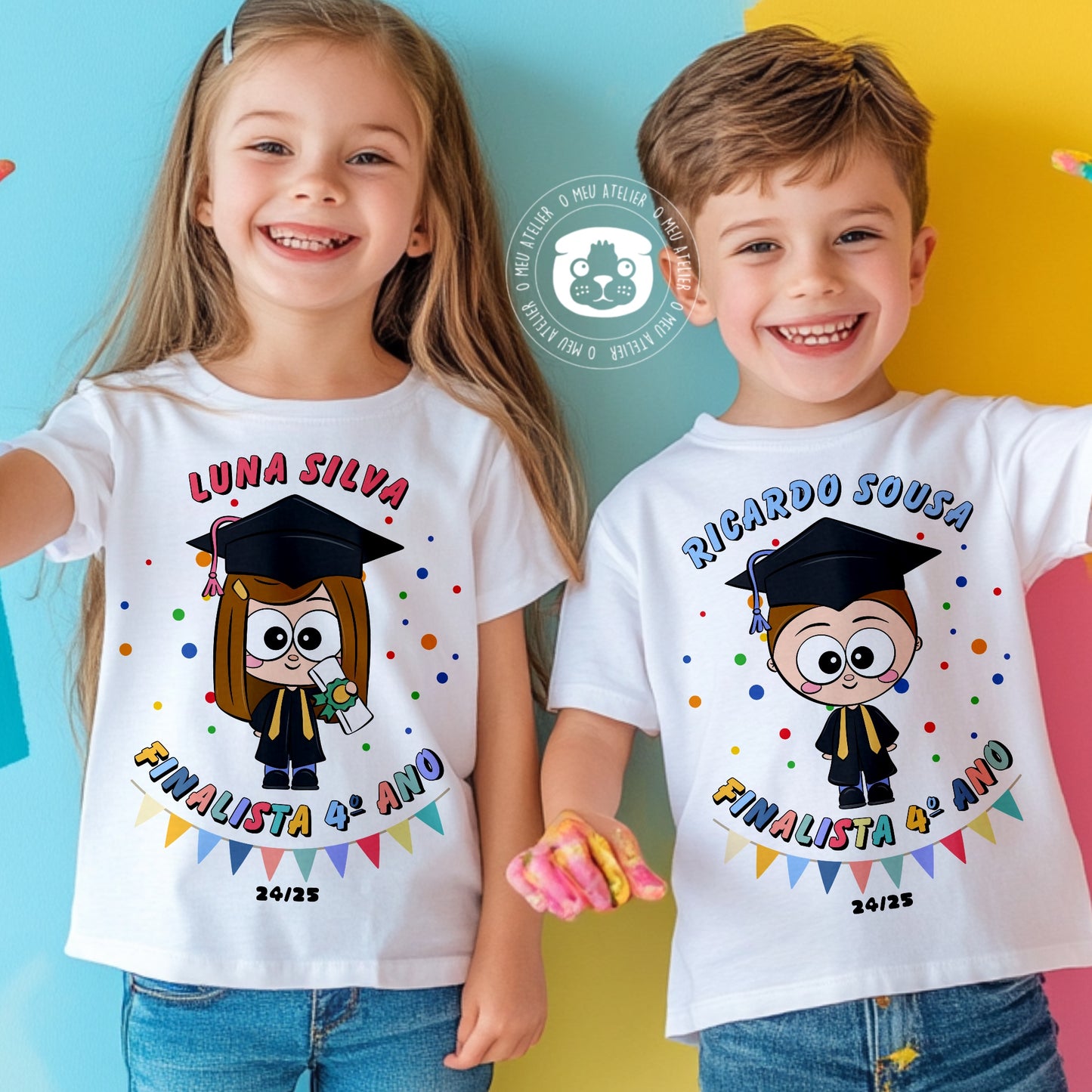 T-shirt Finalistas 2025 Personalizada